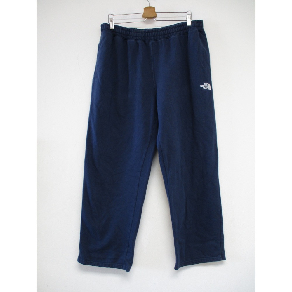 The North Face Sweatpants Mens XL Navy Blue Relaxed Fit Embroidered Logo Utility